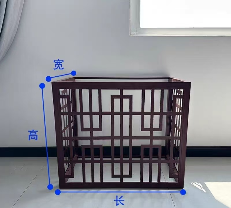 潜江市铝格栅百叶窗镀锌铁板空调罩 - 一站式服务